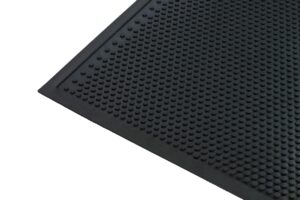 baltimore washington mat service a rubber, non-slip mat with close-up view of gripped texture